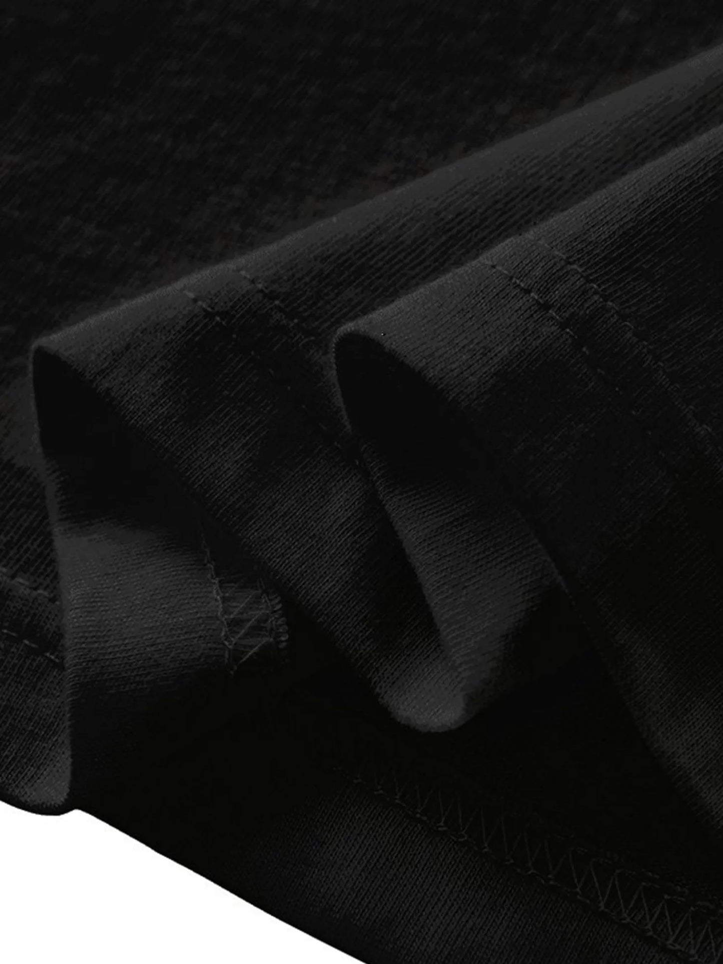 Men's Black Crew Neck T-Shirt Six Seven Graphic T-Shirt S-3XL Birthday T-Shirt Funny Gifts for Men WHX 180g