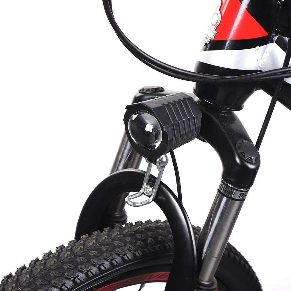 Ebike E-Bike 36V 48V 60V 80V Electric Bicycle Light with Horn Waterproof Scooters Motorcycle Headlight Horn Set Front Headlight