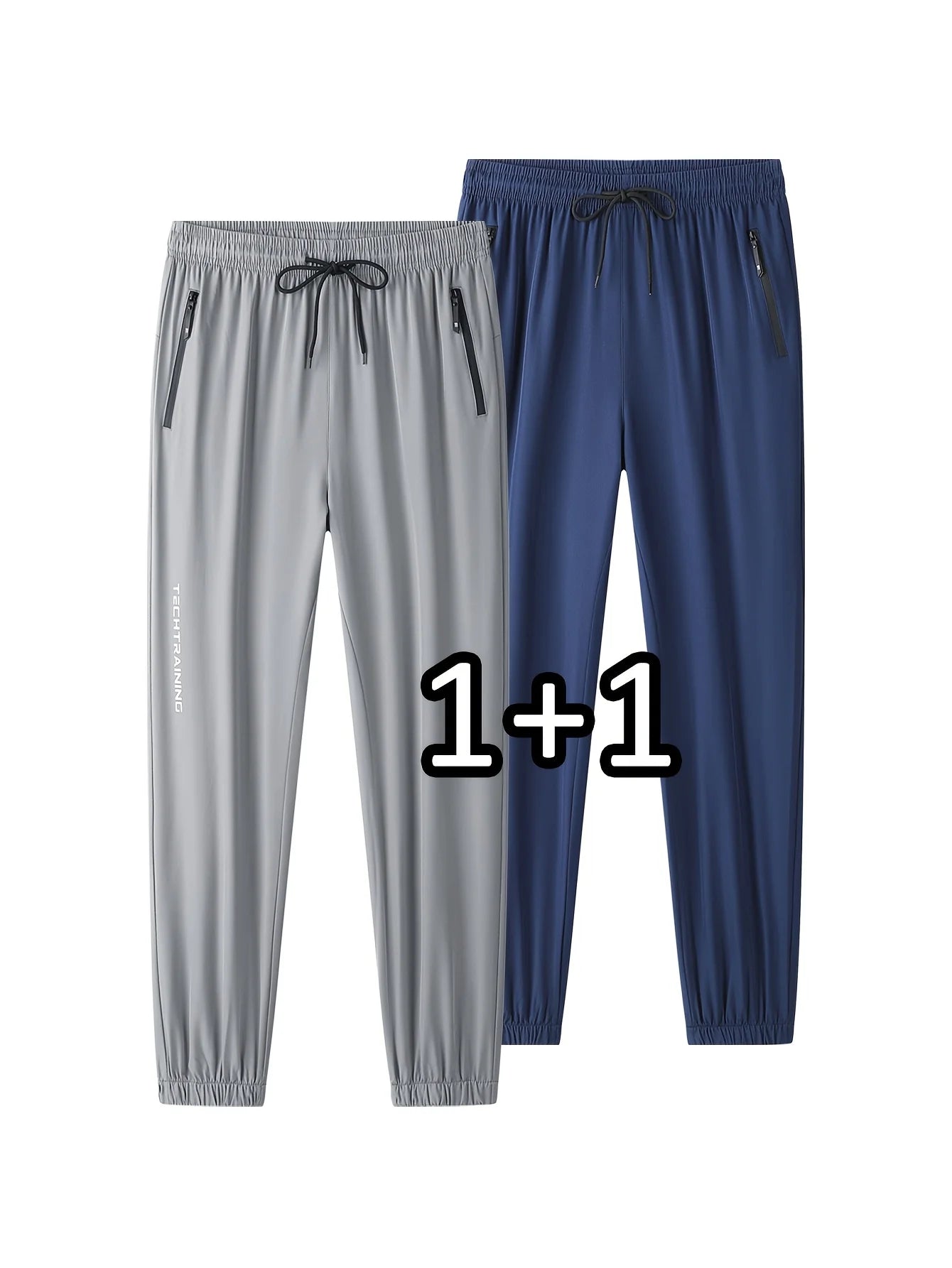2-piece set Summer Thin Casual Sports Jogging Pants for Men Casual Trousers Man Fishing Joggers Y2k Football Sweatpants Gym Man