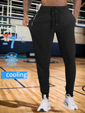 Sweatpants Men Gift Breathable and Quick-drying Material Mens Sports Pants Football Gym Clothes Man Fishing Zipper Pockets Men's