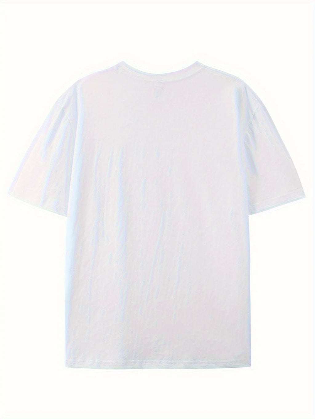 Plus-size Men'S "Dad and Daughter" Print T-shirt Summer, men's, 1pc, 100% cotton T-shirt