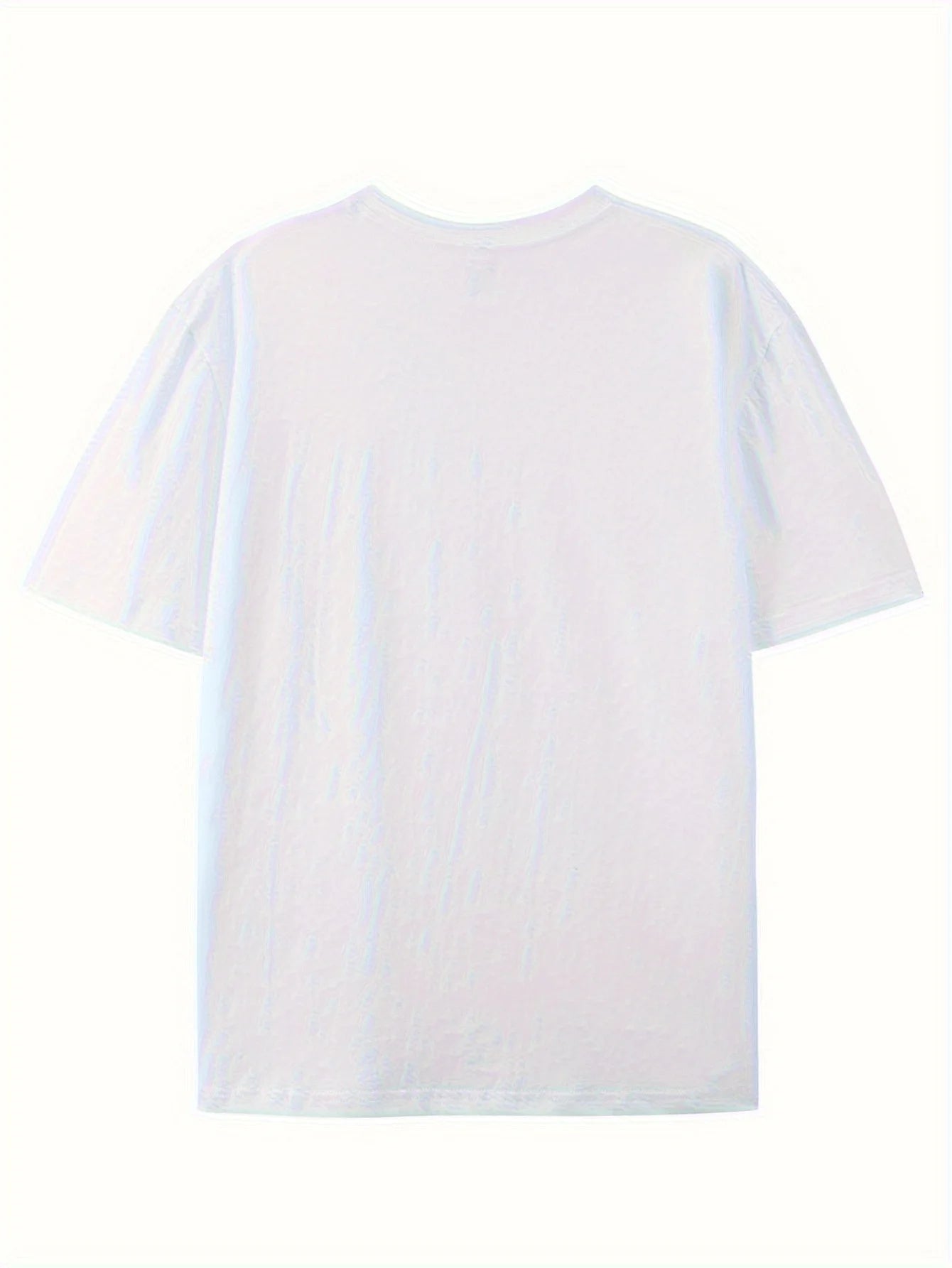 Plus-size Men'S "Dad and Daughter" Print T-shirt Summer, men's, 1pc, 100% cotton T-shirt