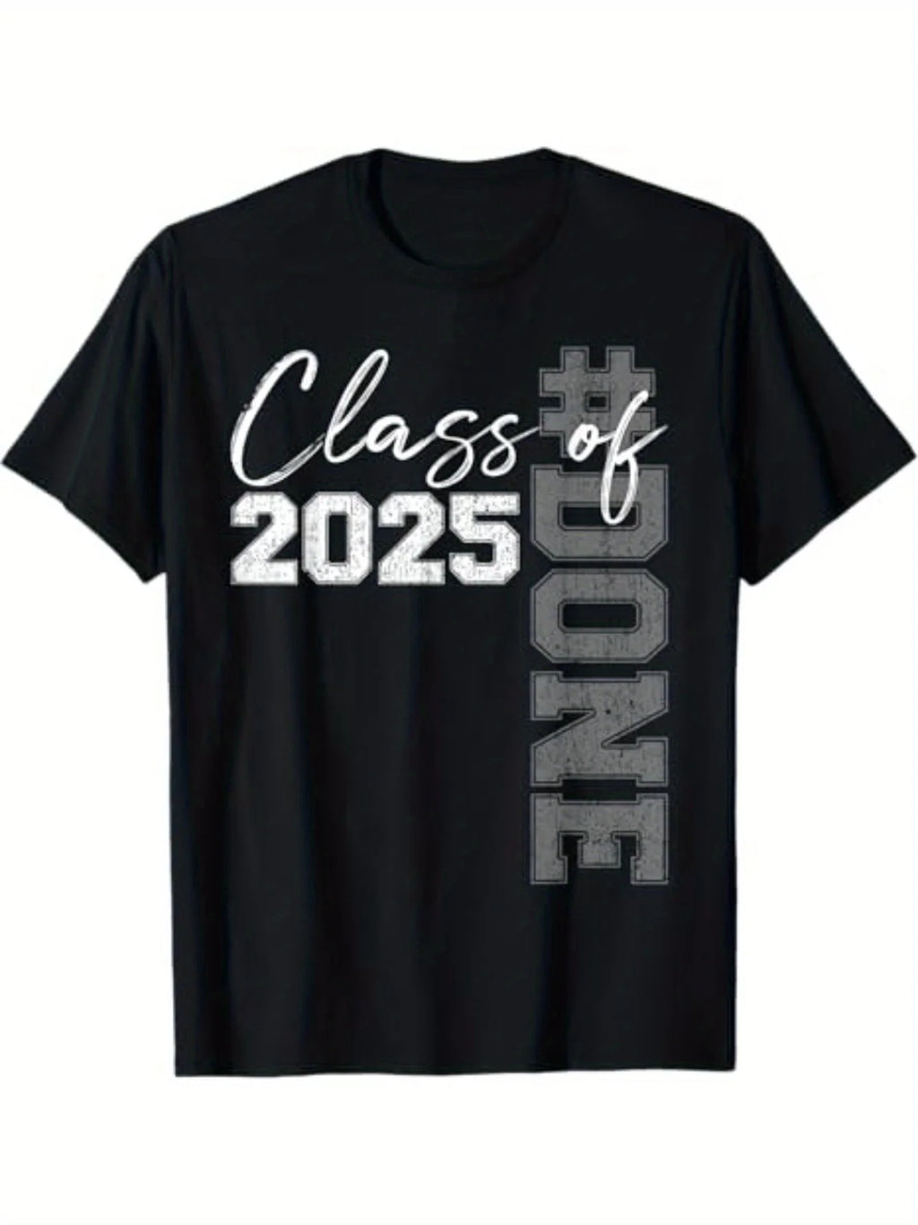 2025 Graduate T-Shirt - 100% Cotton T-Shirt I Did It Graduation 2025 Graduate Class Of 2025 Senior T-Shirt