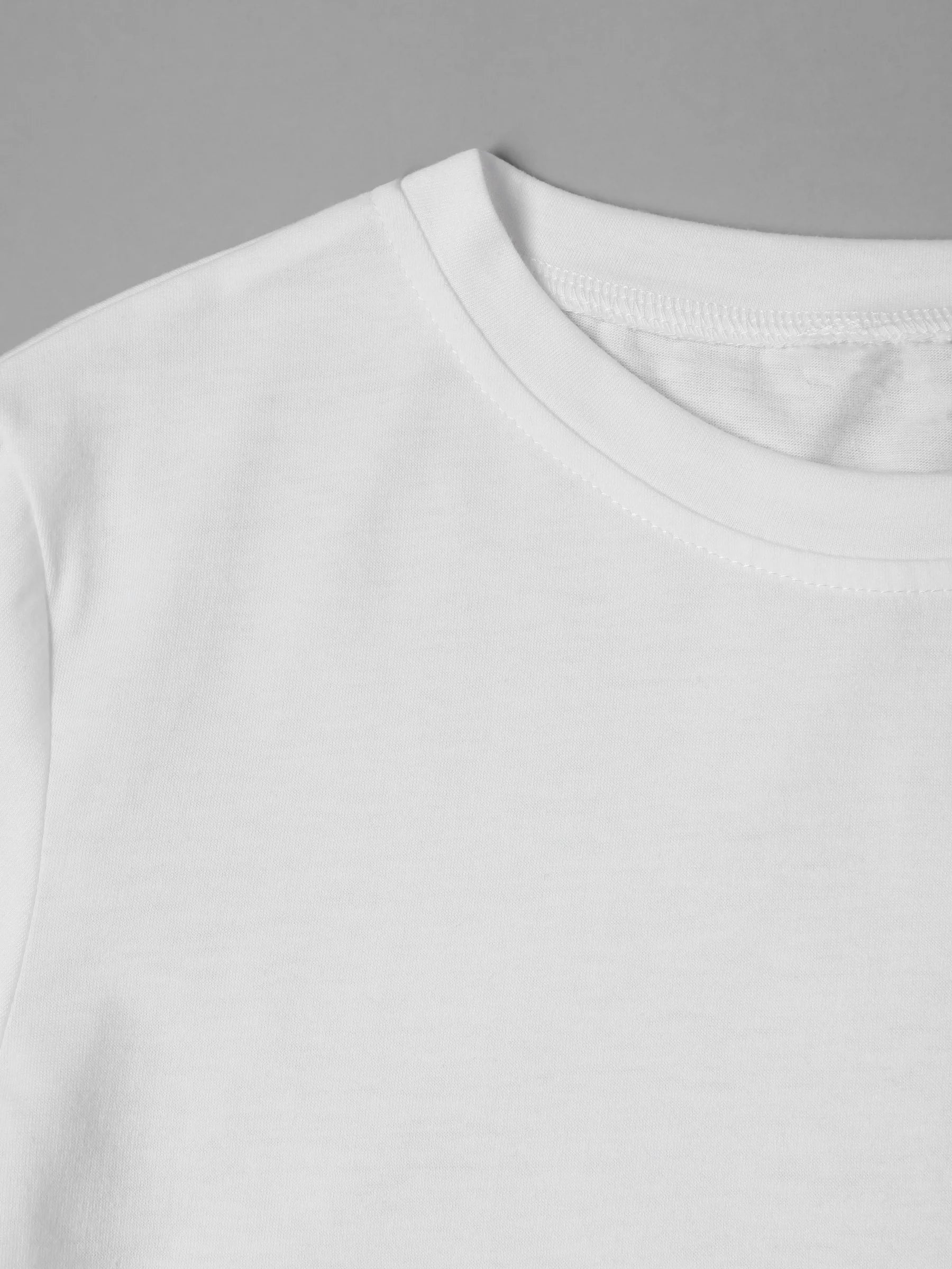 Mothers Day Portrait Print Short Sleeve Crew Neck Casual T-shirt - Soft Micro Elasticity Polyester Knit Fabric, Semi-Sheer