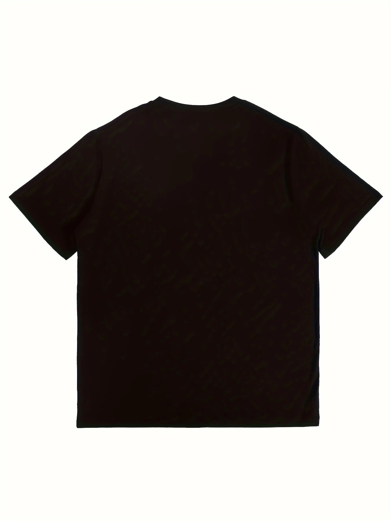 Halloween Style Game Controller Cotton T-shirt Men's Black 180G