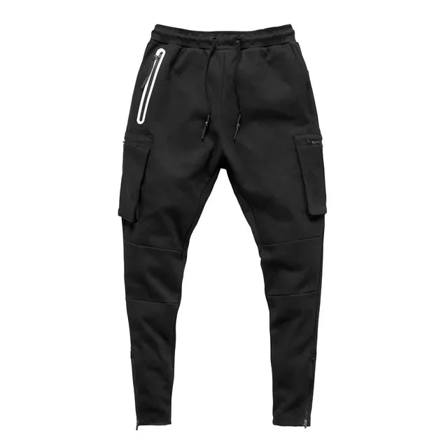 Joggers Sweatpants Men Casual Skinny Pants Multi-pocket Trousers Male Track Pants Gym Fitness Training Bodybuilding Sport Pant