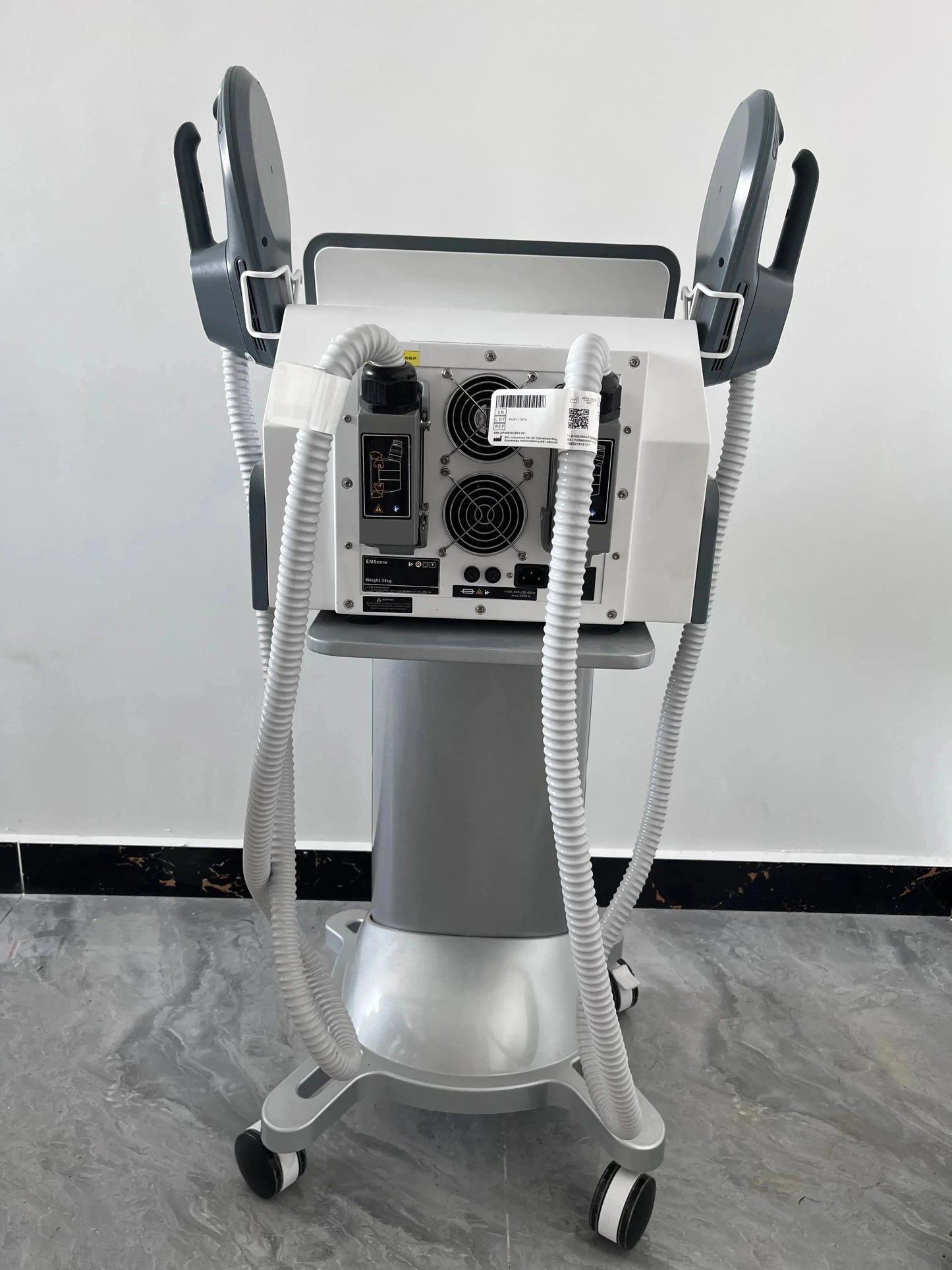 Tesla 6500W EMS Portable Muscle Slimming and Weight Loss Engraving Body Sculpting Machine Salon