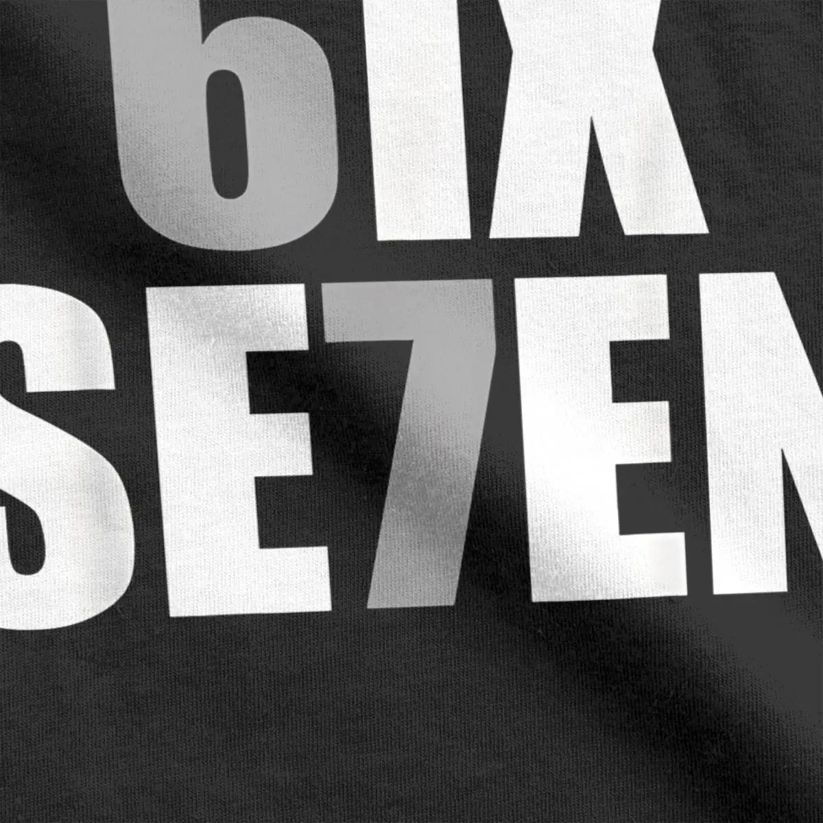Fun Six Seven 6 7 Meme Design 6 7 Men Women's T Shirt Hipster Tee Shirt Short Sleeve Crewneck T-Shirts Pure Cotton Party Clothes