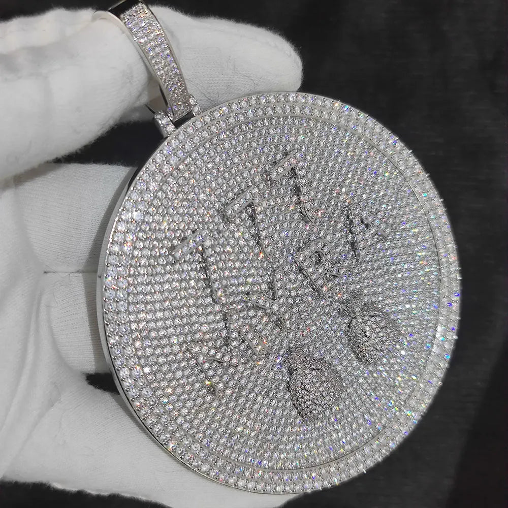 3D Pendant with Custom Design - Unique Personalized Necklace for Men and Women, Multiple Shapes and Symbol, Anniversary Gift