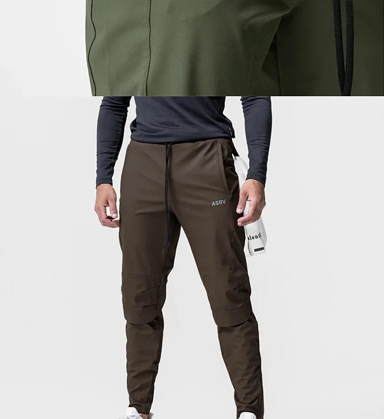 Men's Summer Joggers Pants Quick Dry Running Sweatpants Gym Fitness Outdoor Hip Hop Casual Track Trousers Breathable Sportswear