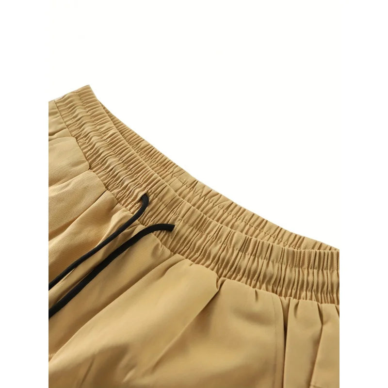 Summer Workwear 3-Pack Men's Casual Drawstring Cropped Pants Sports Gym Shorts Man Clothes Fashion Clothing Half Y2k Basketball