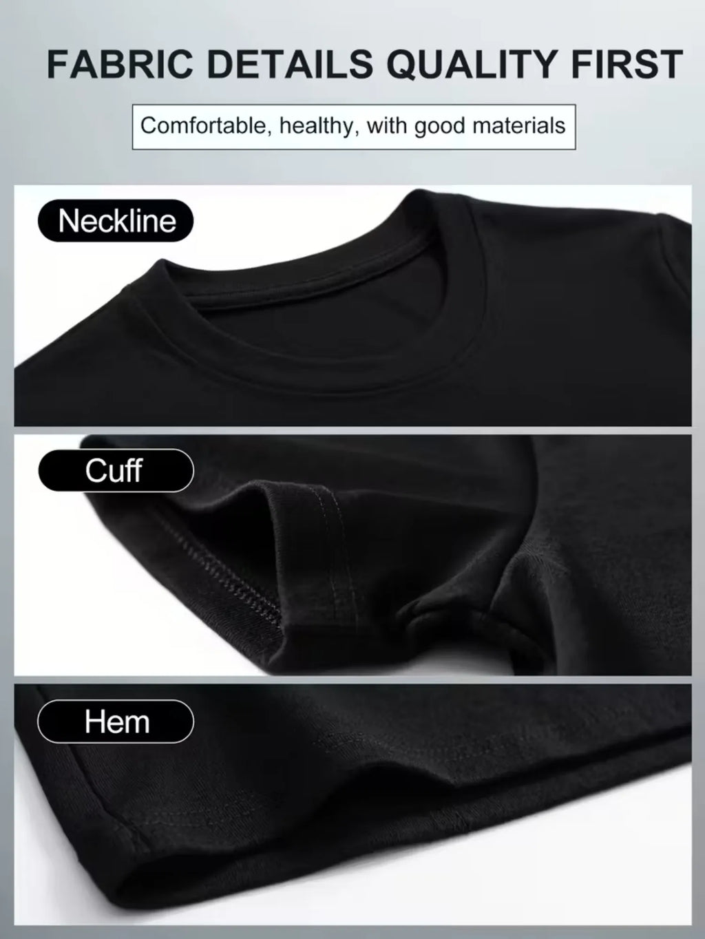 180Gsm Cotton T-Shirt, Soft 100% Cotton Men's Never Give up Graphic T-Shirt, 180Gsm Breathable Crew Neck Short-Sleeve T-Shirt, Casual Summer Outdoor Wear, Machine Washable, Christmas Gift for Men, Women, Family, Friends, Fath