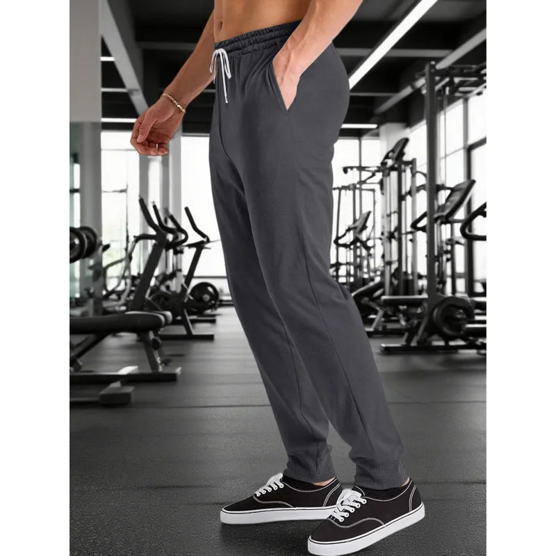 Clothing Men Autumn Men's Casual Pants Male Baggy 2025 Black Sweatpants Men's Sports Ankle Length Man Deep Pockets Y2k Clothes