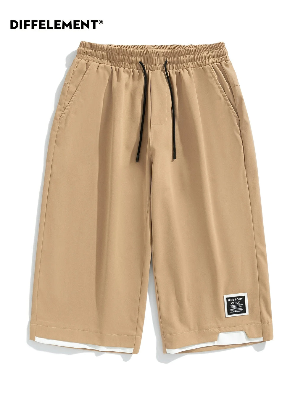Men Pants Summer Men's Clothes Casual Sports Cropped Drawstring Design Outdoor Running Sports Shorts Clothing Beach Man Workwear