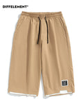 Men Pants Summer Men's Clothes Casual Sports Cropped Drawstring Design Outdoor Running Sports Shorts Clothing Beach Man Workwear
