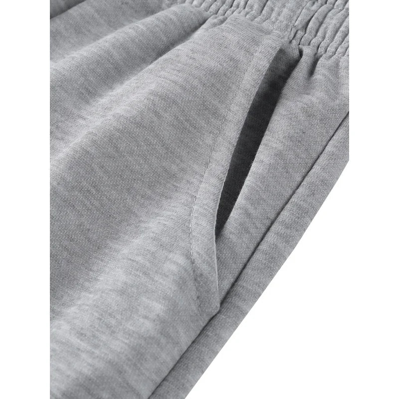 2-Pack Man Pants Clothing Casual Xl Black Men Y2k Clothes Sweatpants Black Sports Trousers Elastic Waistband Autumn Men Trousers