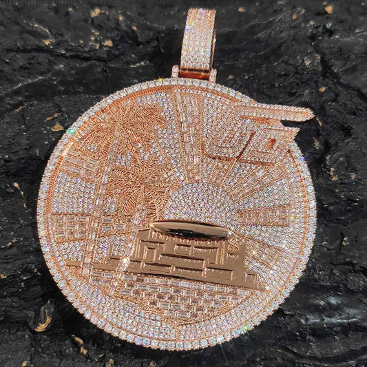3D Pendant with Custom Design - Unique Personalized Necklace for Men and Women, Multiple Shapes and Symbol, Anniversary Gift