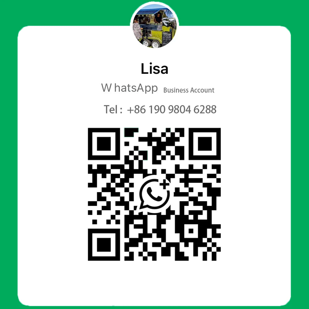 Stainless Steel Food Truck Trailer Mobile Kitchen Catering Van Customizable Food Truck Street Mobile Business