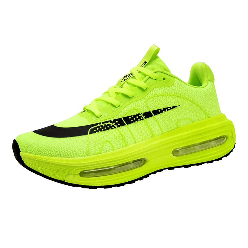 Men's Sports Shoes, Comfortable Air-Cushion Running Shoes, Walking Non-Slip Sports Shoes, Wide-Toe Training Shoes