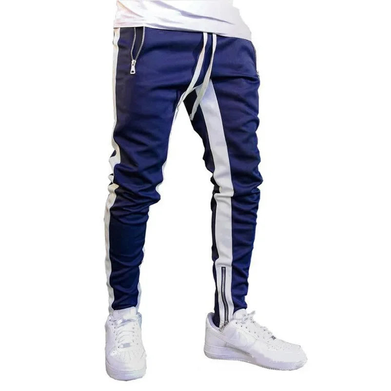 New Mens Casual Fashion Pants Sportswear Skinny Male Trousers Gyms Tracksuits Bottoms Hip Hop Streetwear Joggers Sweatpants K169