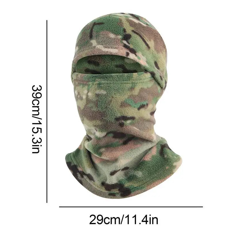Tacticals Camouflage Balaclava Full Face Mask Skiing Cycling Hunting Fishing Head Cover Scarf Multicam Military Fleece Beanie