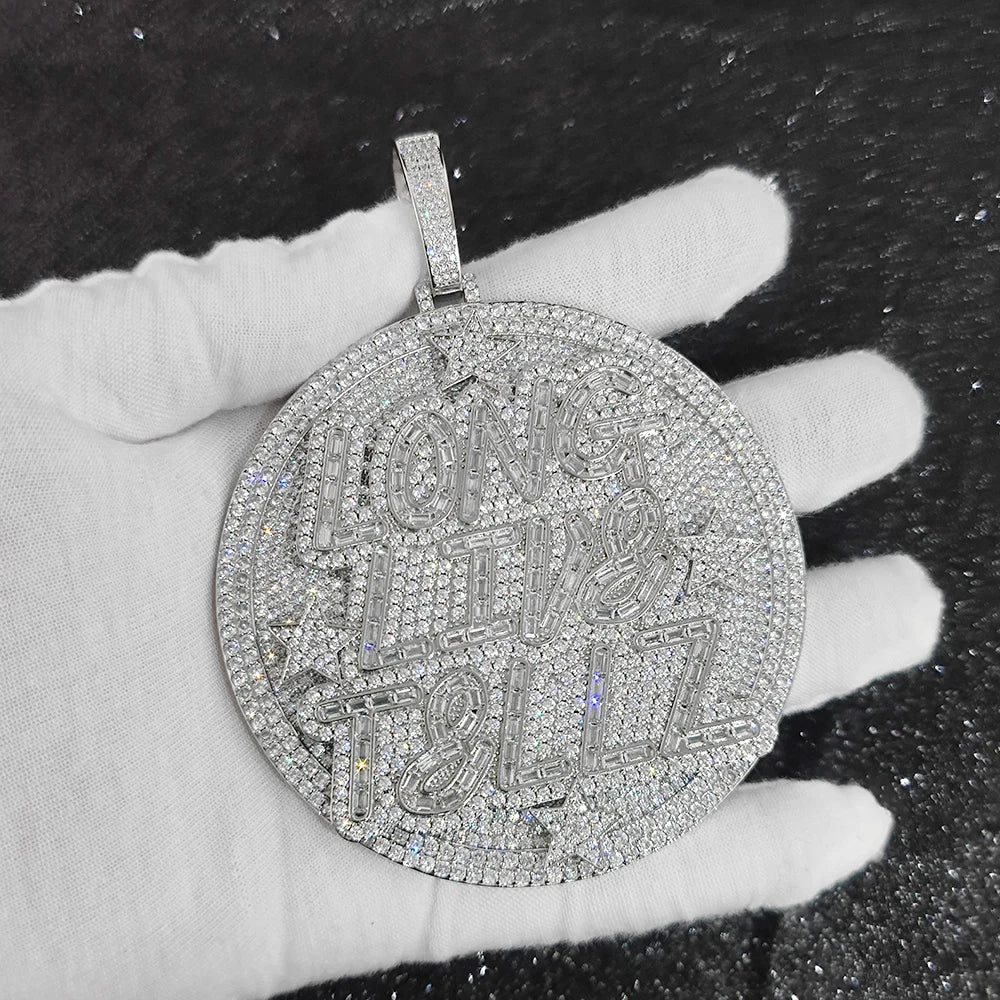 3D Pendant with Custom Design - Unique Personalized Necklace for Men and Women, Multiple Shapes and Symbol, Anniversary Gift