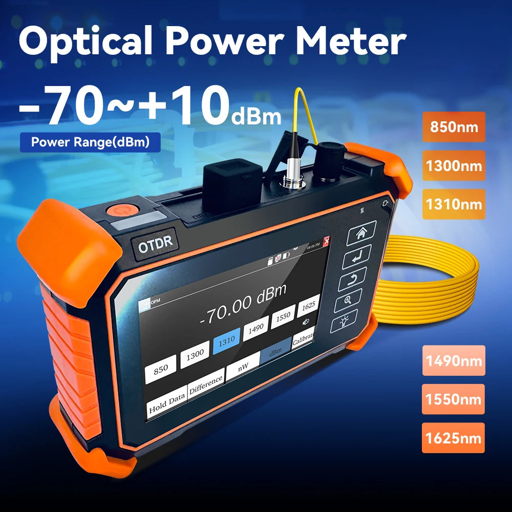 Hot Sale NOYAFA MOT-31 All-in-One OTDR Fiber Tester 1310/1550nm Dual Wavelength Network Test (PING,IP Scan,Prot Flashing) NF-983
