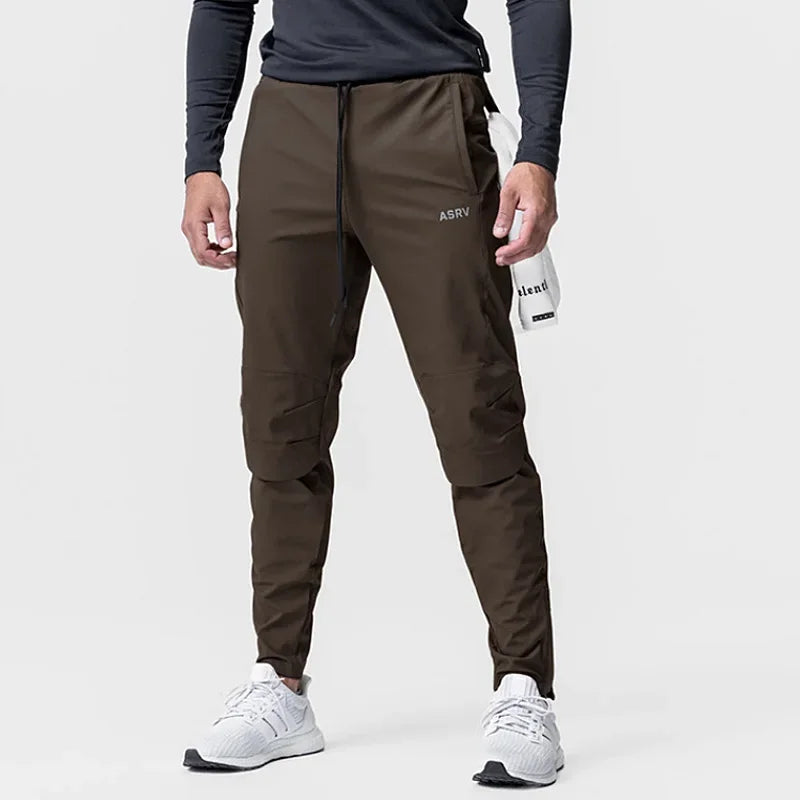 Men's Summer Joggers Pants Quick Dry Running Sweatpants Gym Fitness Outdoor Hip Hop Casual Track Trousers Breathable Sportswear