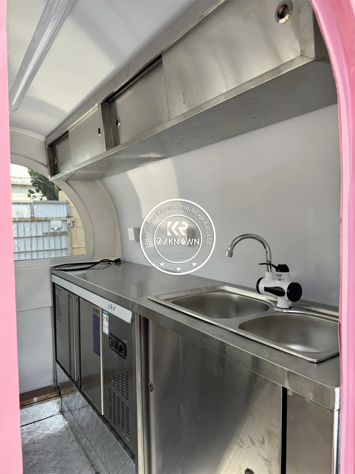 Concession Food Truck Trailer Ice Cream Kiosk Fully Equipped Coffee Snack Shop Store Bbq Restaurant Mobile Kitchen  Food Truck