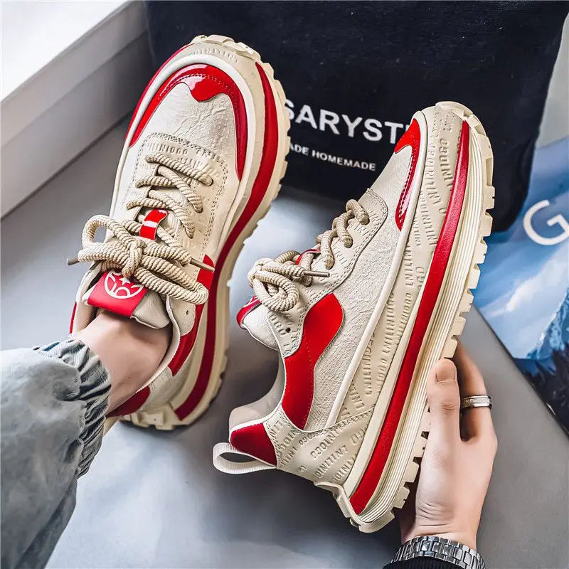 Shoes for Mens Trendy Thick-soled Breathable Soft-soled Sneaker High Quality Fashion Casual Sports Men's Shoes Zapatillas Hombre