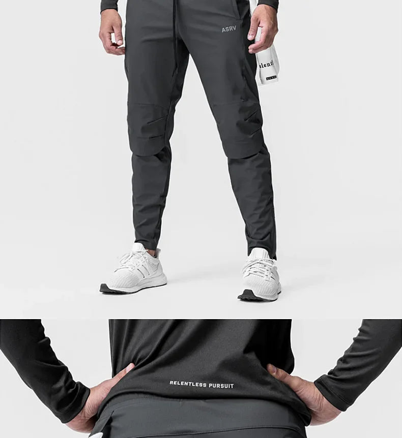 Men's Summer Joggers Pants Quick Dry Running Sweatpants Gym Fitness Outdoor Hip Hop Casual Track Trousers Breathable Sportswear