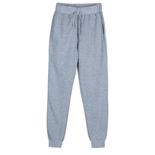New Joggers Sweatpants Men and Women Elastic Waist Lose Casual Trousers white beige pink yellow Hip Hop Mens Sweat Pants