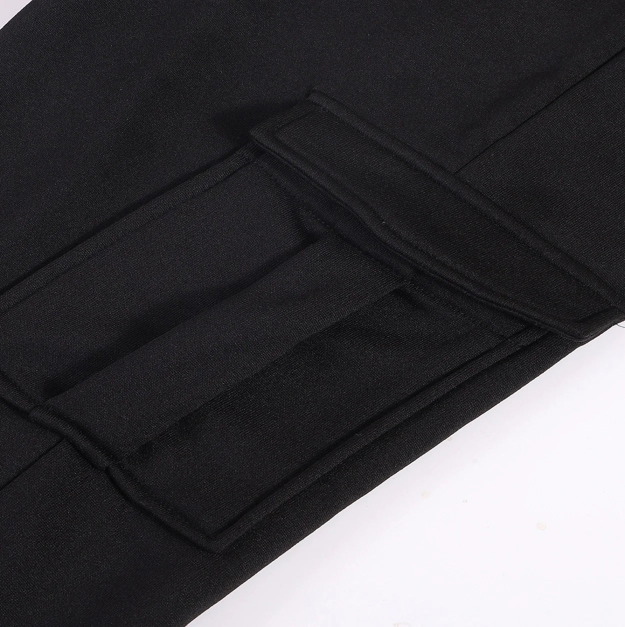 Mens Sweatpants Straight Fit Joggers for Sports and Streetwear Loose Oversized Drawstring Long Pants Men Multi-pocket Pants