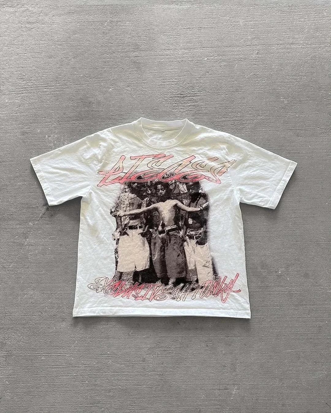 American Retro Letter Print Oversized T Shirt Y2K Streetwear Hip Hop Crew Neck Loose Casual Harajuku Fashion Street Goth Top