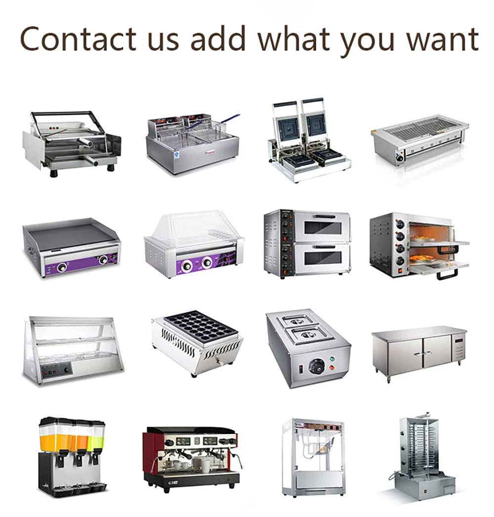 Food Truck Trailer Full Kitchen Equipment in Sale