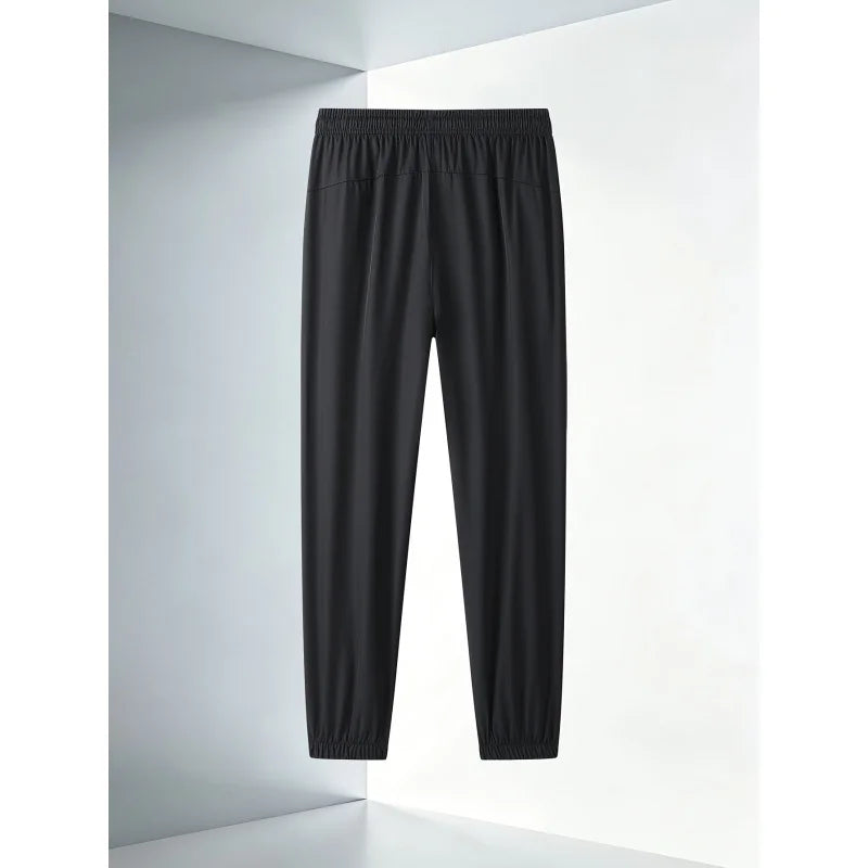 Men's Summer Running Pants Thin Ventilate Casual Sports Jogging Pants Fishing Football Man Hiking Gym Sweatpants Fashion Casual