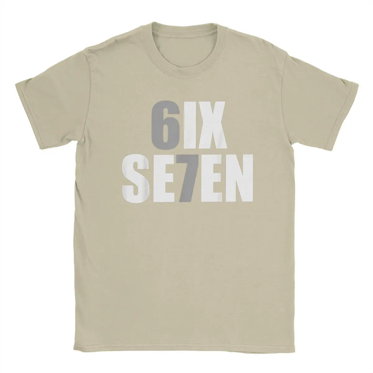 Fun Six Seven 6 7 Meme Design 6 7 Men Women's T Shirt Hipster Tee Shirt Short Sleeve Crewneck T-Shirts Pure Cotton Party Clothes