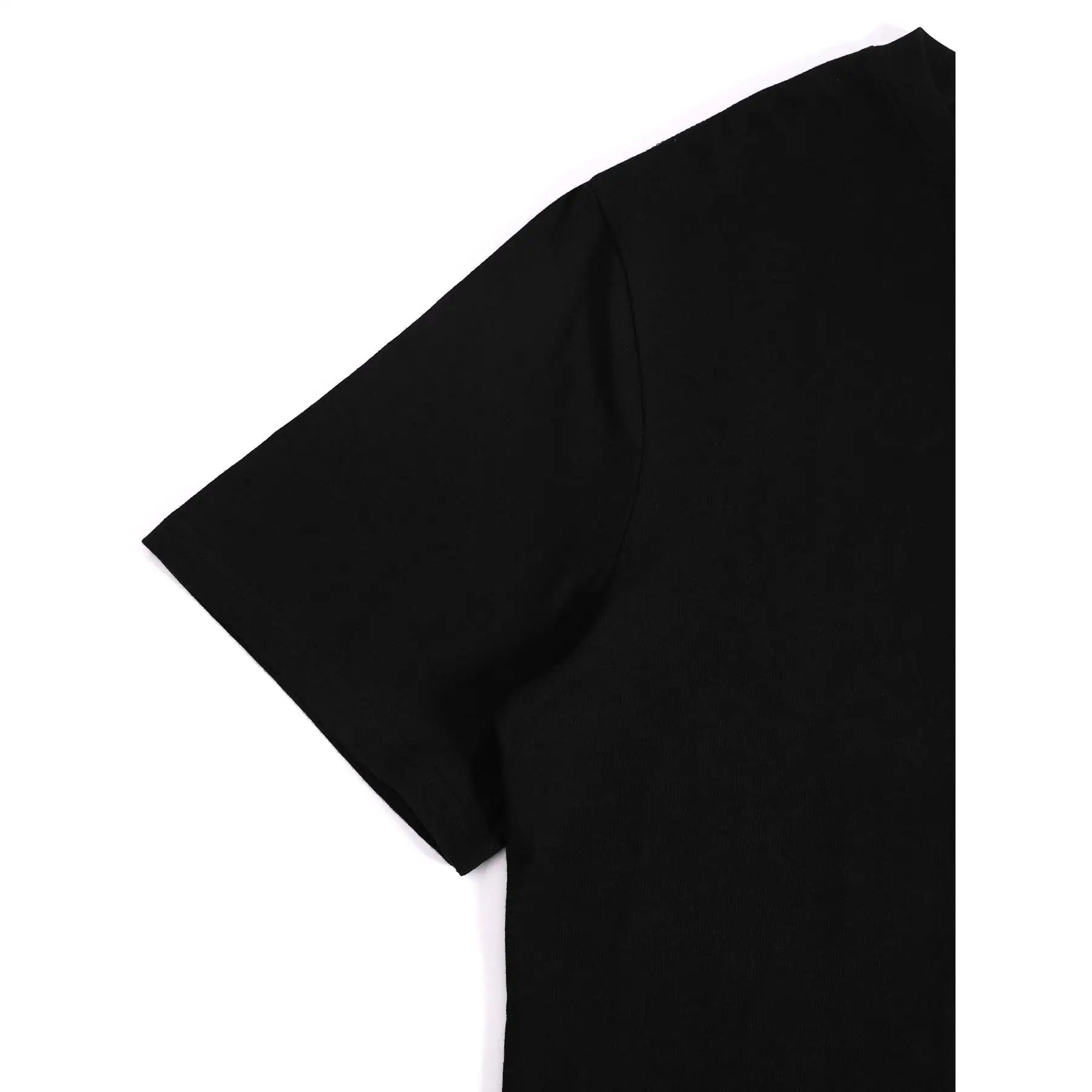 Letter Print Crew Neck T-Shirt, Short Sleeve Casual T-Shirt For Spring & Summer, Women's Clothing Blended Material
