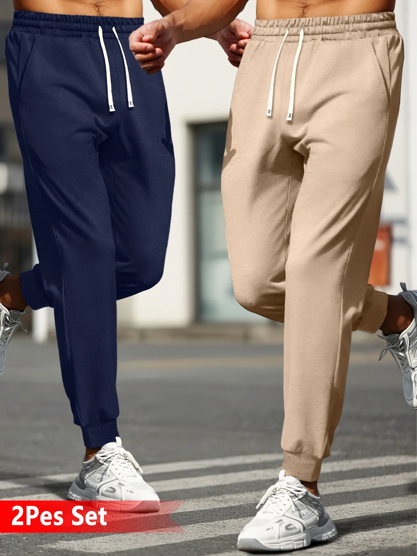2-Pack Casual Pants Teenagers Women's Sports Clothing Sweatpants Cargo Y2k Man Jogger Woman Autumn Men's Baggy Sport Black
