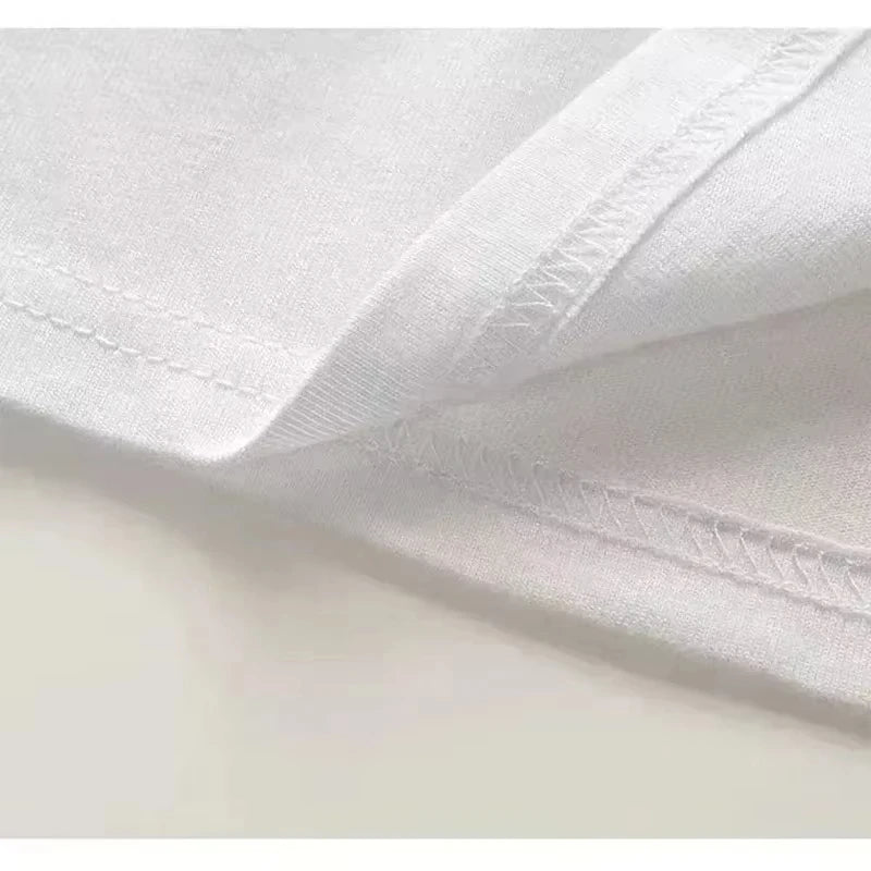 American Retro Letter Print Oversized T Shirt Y2K Streetwear Hip Hop Crew Neck Loose Casual Harajuku Fashion Street Goth Top