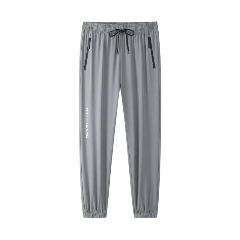 Men's Summer Running Pants Thin Ventilate Casual Sports Jogging Pants Fishing Football Man Hiking Gym Sweatpants Fashion Casual