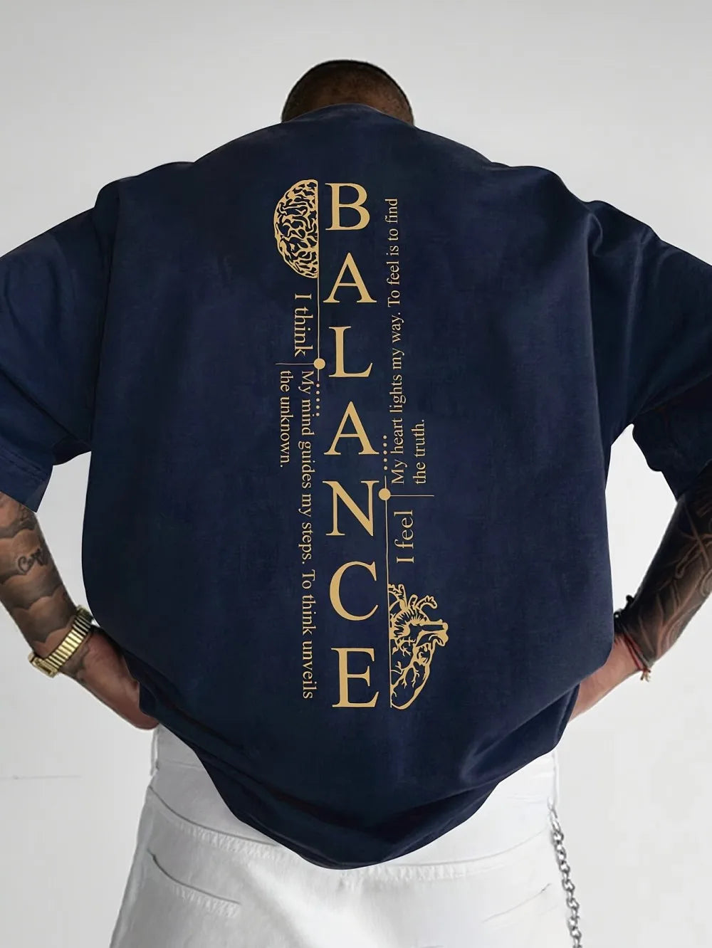 Fashionable new men's large letter printed breathable and comfortable round neck T-shirt summer outdoor urban casual top