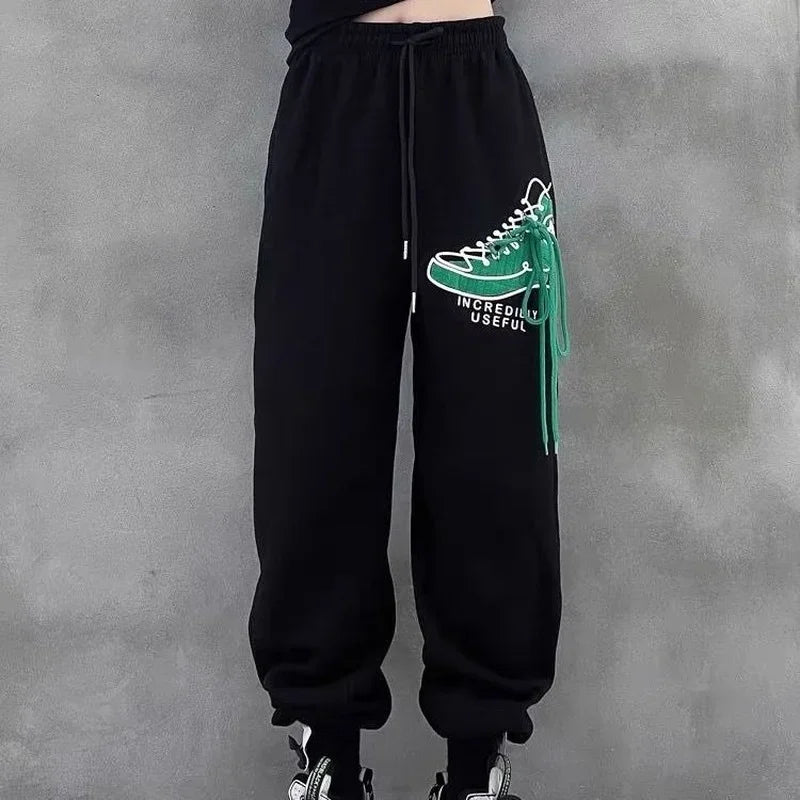 Joggers Women's Sweat Sports Pants 2024 Baggy Trendeez Autumn Spring Trousers for Women Loose Casual Fashion Jogging Sweatpants