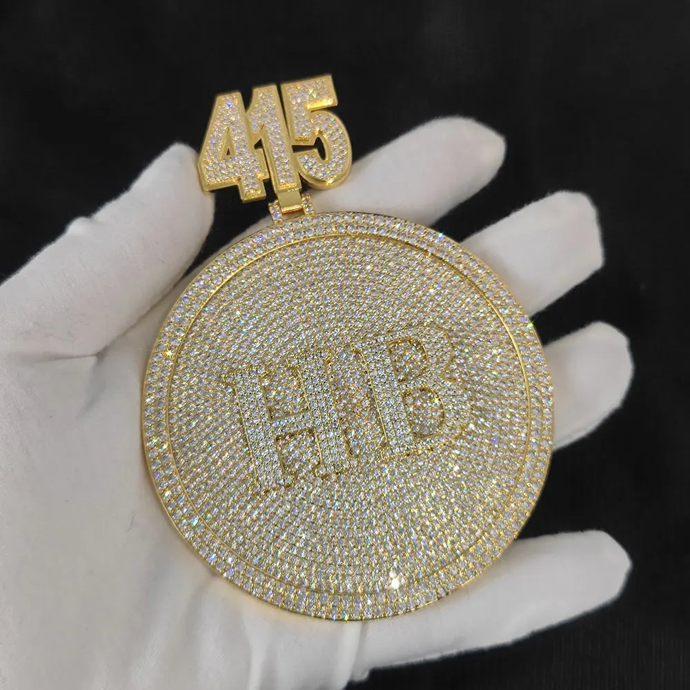 3D Pendant with Custom Design - Unique Personalized Necklace for Men and Women, Multiple Shapes and Symbol, Anniversary Gift