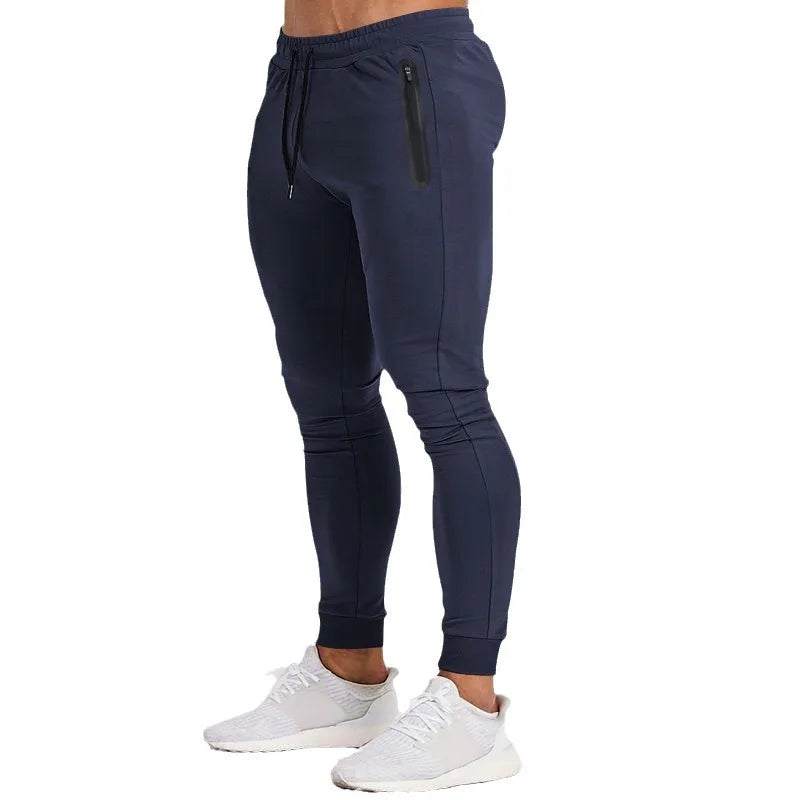 Men's Spring and Summer Men's Casual Sports Pants Fitness Muscle Doctor Running Men's Pants Sports Casual Pants Cargo Pants Men
