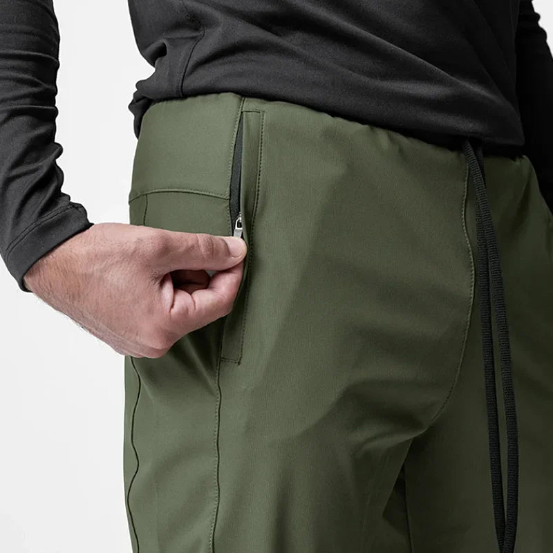 Men's Summer Joggers Pants Quick Dry Running Sweatpants Gym Fitness Outdoor Hip Hop Casual Track Trousers Breathable Sportswear