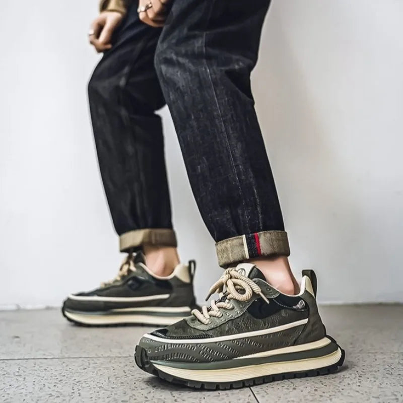 Shoes for Mens Trendy Thick-soled Breathable Soft-soled Sneaker High Quality Fashion Casual Sports Men's Shoes Zapatillas Hombre