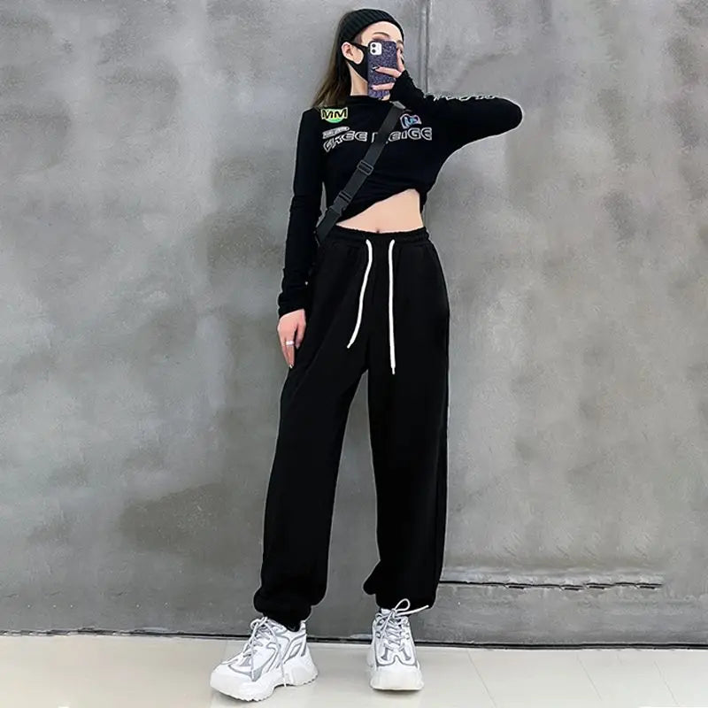 Joggers Women's Sweat Sports Pants 2024 Baggy Trendeez Autumn Spring Trousers for Women Loose Casual Fashion Jogging Sweatpants