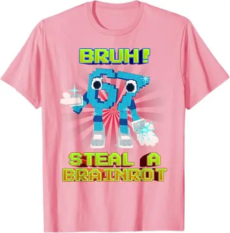 Bruh 67 Six Seven 6-7 Funny Brainrot Meme for Teens Adults T-Shirt Y2k Art Aesthetic Clothes Novelty Gift Humorous Saying Tee