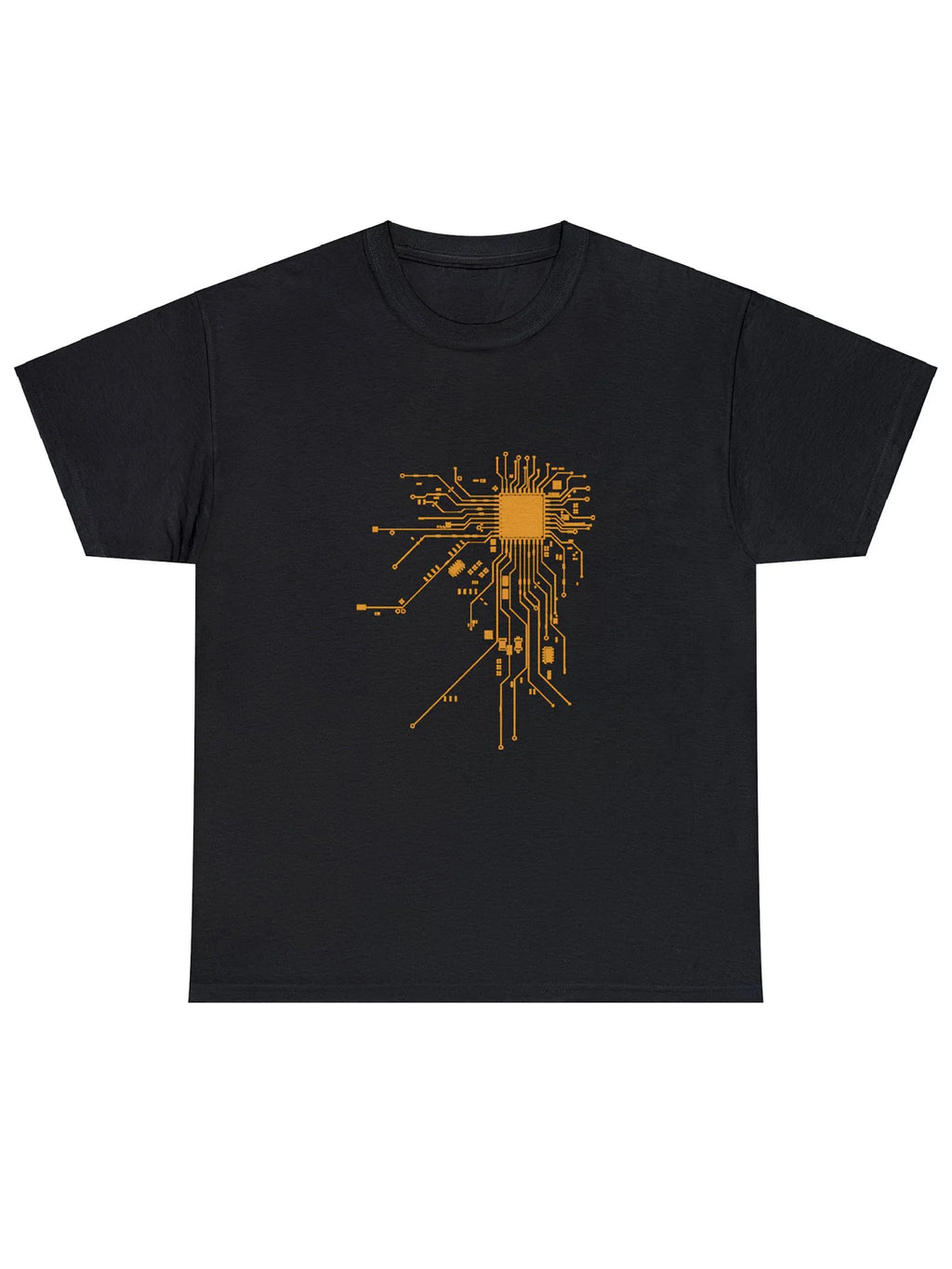 Men'S Fashion Graphic Print Cotton Sports T-shirt, Casual Stretch Round Neck Tee Shirt For Summer